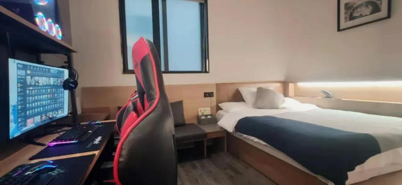 Moju Hotel Jingan Buitenkant foto