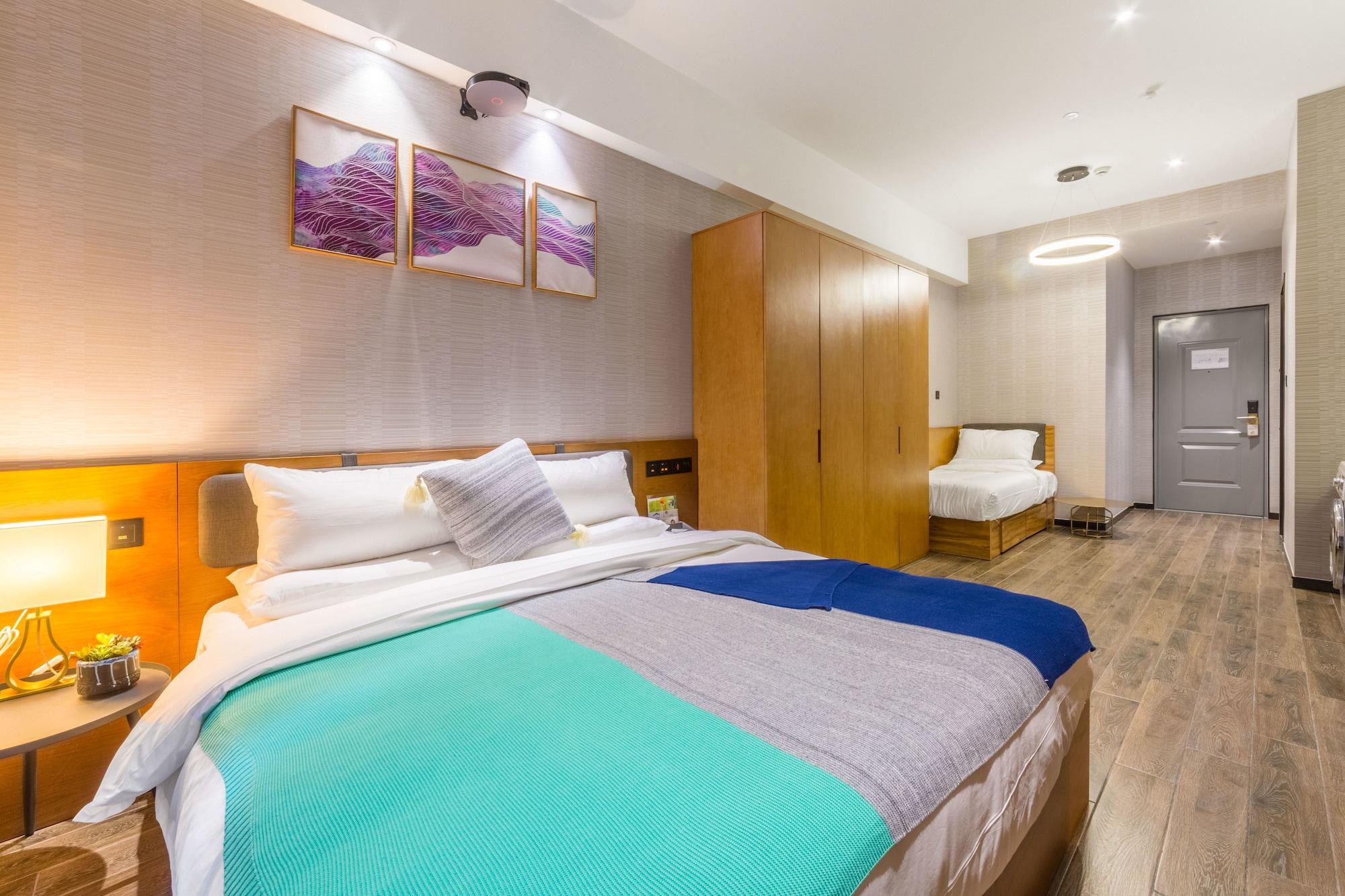 Moju Hotel Jingan Buitenkant foto