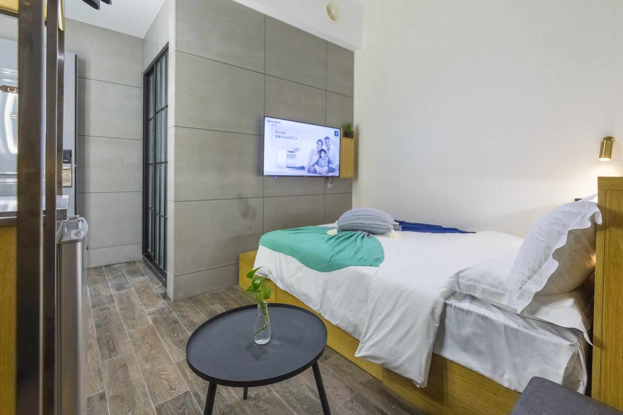 Moju Hotel Jingan Buitenkant foto