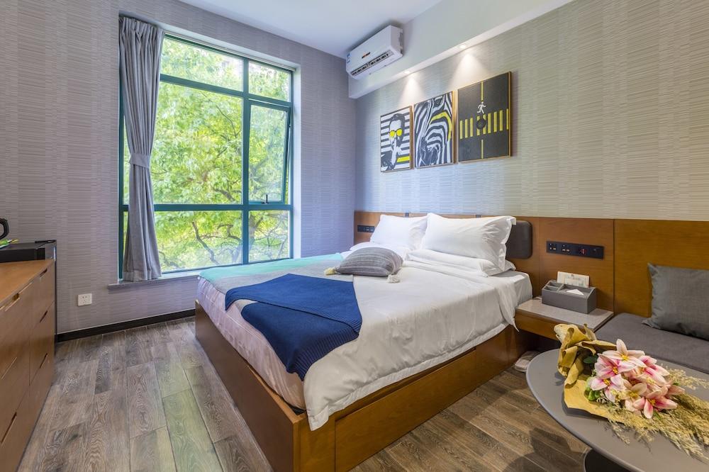 Moju Hotel Jingan Buitenkant foto