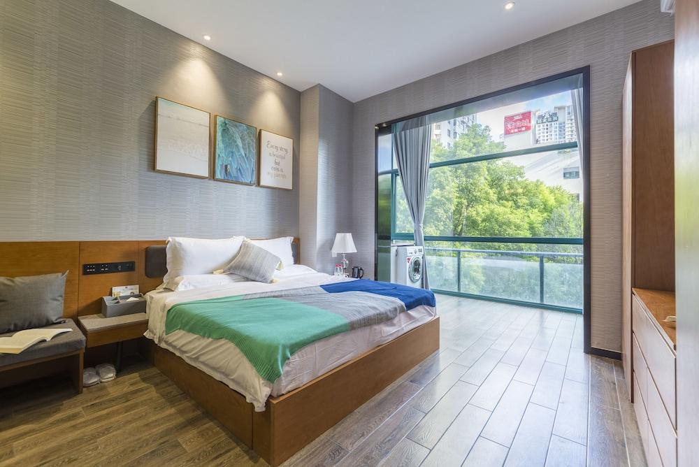 Moju Hotel Jingan Buitenkant foto
